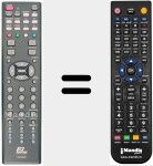 Replacement remote control for RC00068