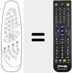 Replacement remote control for RC1030