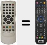 Replacement remote control for RC1113305 00