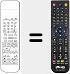 Replacement remote control for RC8077