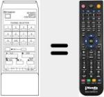 Replacement remote control for RC81