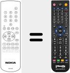 Replacement remote control for RCX800