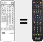 Replacement remote control for RMC707