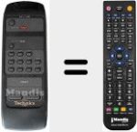 Replacement remote control for RAK-ST106WH