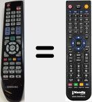Replacement remote control for BN59-00854A