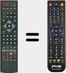 Replacement remote control for XMURMC0036
