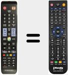 Replacement remote control for REMCON935