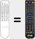 Replacement remote control for REMCON318