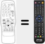 Replacement remote control for REMCON723