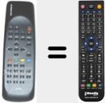 Replacement remote control for RC500