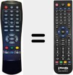 Replacement remote control for LEPREPVR-1