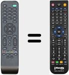 Replacement remote control for REMCON038