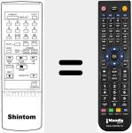 Replacement remote control for REMCON101
