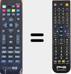Replacement remote control for ICAN1110SV-STORM (ICAN1110SVSTORM)