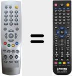 Replacement remote control for RC 633 (014002900)