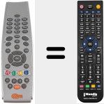 Replacement remote control for RC398