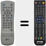 Replacement remote control for REMCON063