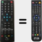 Replacement remote control for SY-3104