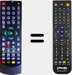 Replacement remote control for SY3151