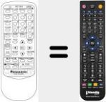 Replacement remote control for VEQ1914