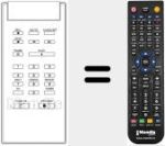 Replacement remote control for REMCON095