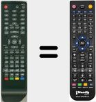 Replacement remote control for 1I14000000607