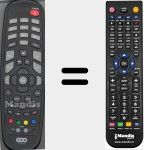 Replacement remote control for Cisco003