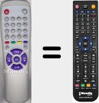 Replacement remote control for DSF5LRC