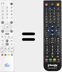 Replacement remote control for 2253-592