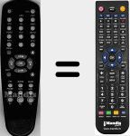 Replacement remote control for 56681