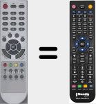 Replacement remote control for NC-200