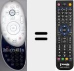 Replacement remote control for Orange001