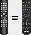 Replacement remote control for Otrum001