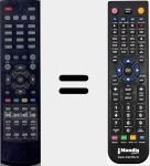 Replacement remote control for Pace010