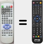 Replacement remote control for DCS1420