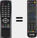 Replacement remote control for 877601