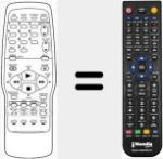 Replacement remote control for 07660CH490