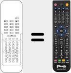 Replacement remote control for RC200