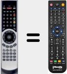 Replacement remote control for RCD303