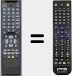 Replacement remote control for 600046