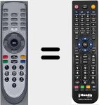 Replacement remote control for 21005060