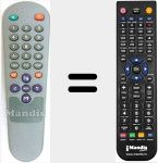 Replacement remote control for J1433VERS2