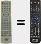 Replacement remote control for HTR-273U (0094013897U)