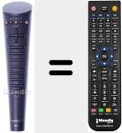 Replacement remote control for IMC 500 (10237350)