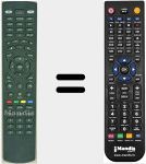 Replacement remote control for RCT2400