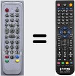 Replacement remote control for RCX118