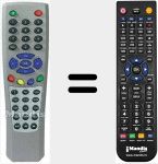 Replacement remote control for BASELINE500T