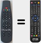 Replacement remote control for RC642720