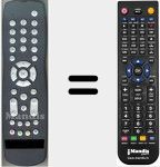 Replacement remote control for PRC20