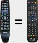 Replacement remote control for BN59-00874A